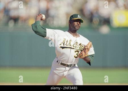 Dave Stewart. The no-hitter throwin', - Oakland Athletics