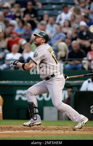 Jason Giambi Oakland a`s editorial stock image. Image of