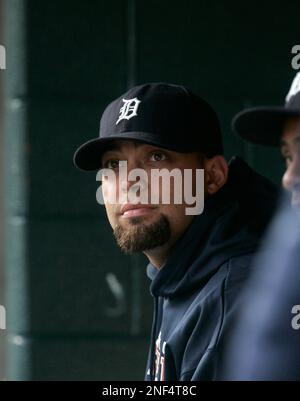 Detroit Tigers relief pitcher Joel Zumaya during a baseball spring training  workout Monday, Feb. 14, 2011, in Lakeland, Fla. (AP Photo/David J. Phillip  Stock Photo - Alamy