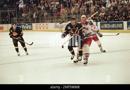 On June 14, 1994, The New York Rangers defeat The Vancouver