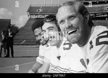 Joe Gilliam (17) quarterback of Pittsburgh Steelers in August 1975. (AP  Photo/Harry Cabluck Stock Photo - Alamy