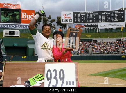 Rickey Henderson: Oakland's Own's Hall Of Famer And Baseball-Stealing  Champion