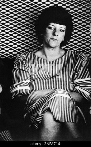 Convicted Child Killer Genene Jones Being Transported In A Prison Van ...