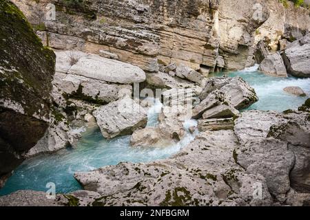 Kopru Cay in Koprulu Valley, Antalya City, Turkiye Stock Photo