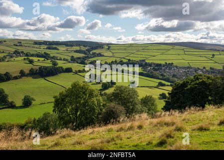 Countryside around the village of Rainow in Cheshire, Northern England. Stock Photo