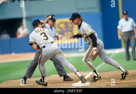 Pittsburgh Pirates baseball player Jay Bell -- Please credit photographer  Kirk Schlea Stock Photo - Alamy