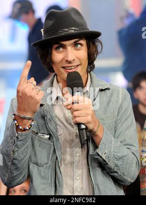 The All-American Rejects lead singer Tyson Ritter during an appearance