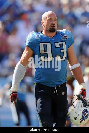 Tennessee Titans defensive end Kyle Vanden Bosch 93 is shown in