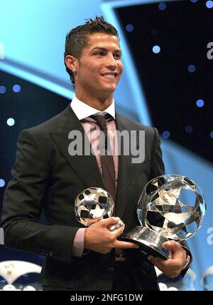 Cristiano Ronaldo of Manchester United during the Premier League match ...