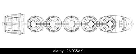 Large gas tanker or LNG carrier Stock Photo