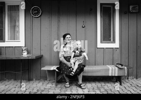 Romania. Maramures. Botiza. Portrait Stock Photo