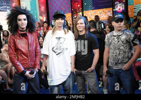 Tokio Hotel: MTV Video Music Aid Japan Performance!: Photo 2555466, Bill  Kaulitz, Georg Listing, Gustav Schafer, Tokio Hotel, Tom Kaulitz Photos