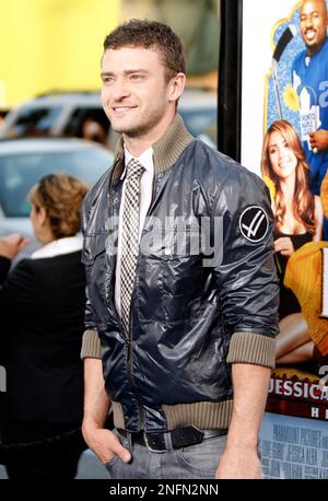 Justin Timberlake arrives at the Los Angeles premiere of Candy
