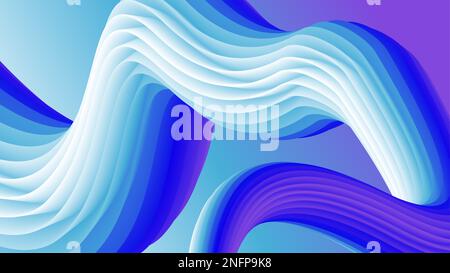 colorful fluid shapes abstract background with gradient modern neon ...