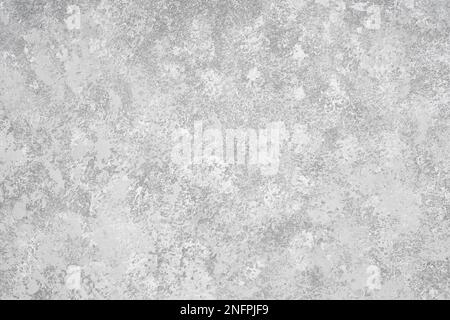sponge painted gray wall background with mottled paint texture pattern Stock Photo
