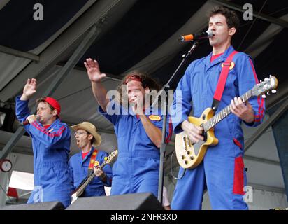 Imagination Movers, from left, Rich Collins, Scott Durbin, Dave Poche ...