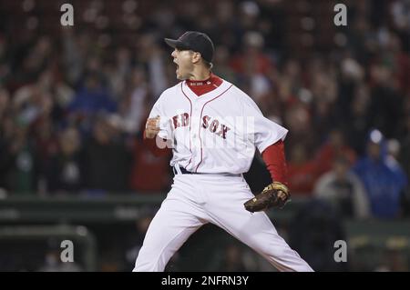 Jonathan Papelbon Fires First Pitch At Full Effort Before ALCS Game 3  Between Red Sox And Astros - CBS Boston