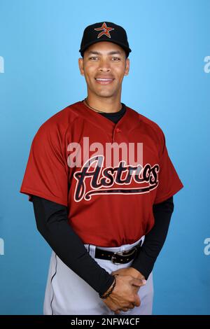 Outfielder Jose Cruz #25 of the Houston Astros smiles for the camera in  this portrait during an Major League Baseball gam…
