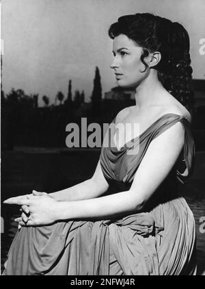 Silvana Mangano Italian Film Star 