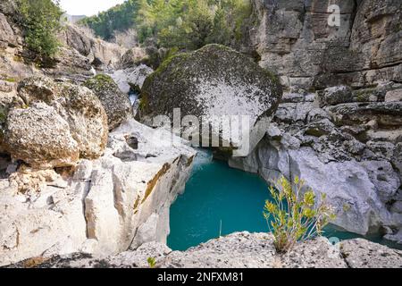 Kopru Cay in Koprulu Valley, Antalya City, Turkiye Stock Photo