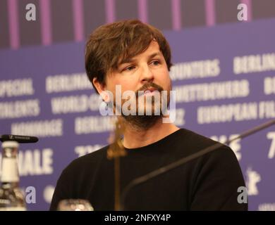 Berlin, Germany. 17th February 2023. at the press conference for the film The Survival of Kindness at the 73rd Berlinale International Film Festival, Hotel Grand Hyatt. Credit: Doreen Kennedy/Alamy Live News. Stock Photo