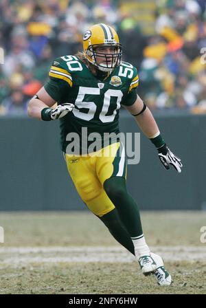 20 December 2009: Green Bay Packers A.J. Hawk (50) has a handful of  Pittsburgh Steelers Heath MillerÃ•s (83) jersey during the NFL football  game between the Green Bay Packers and the Pittsburgh