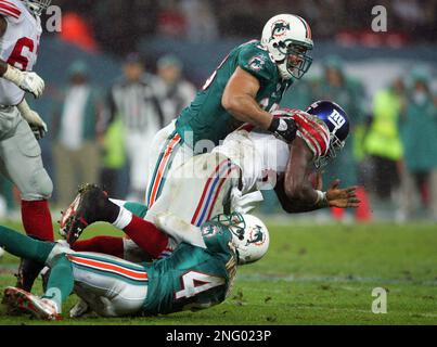 Oakland Raiders starting quarterback Daunte Culpepper warms up prior to the  game against the Miami Dolphins at Dolphin Stadium in Miami on September  30, 2007. (UPI Photo/Chad Cameron Stock Photo - Alamy