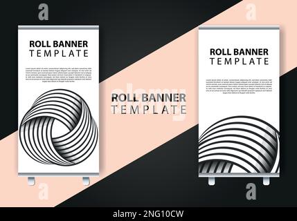 roll up brochure flyer banner design vertical template vector,Vertical Banner Design Signboard Advertising Brochure Flyer Template Vector X-banner and Stock Vector