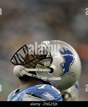 Charlotte, United States. 25th Aug, 2023. August 25, 2023: Detroit Lions  defensive tackle Cory Durden (90) celebrates after a sack in the fourth  quarter against the Carolina Panthers in the NFL matchup