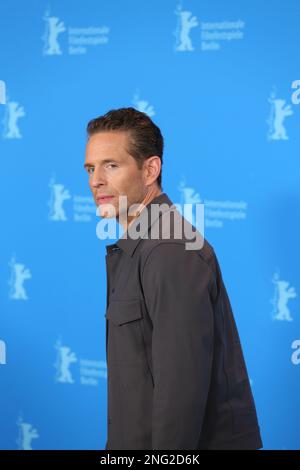 Berlin, Germany. 17th February 2023. at the photocall for the film Blackberry at the 73rd Berlinale International Film Festival, Hotel Grand Hyatt. Credit: Doreen Kennedy/Alamy Live News. Stock Photo