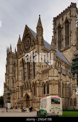 York, a cathedral and historic city in North Yorkshire, England, Stock Photo