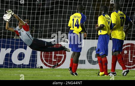 Goalkeeper Ecuador Cristian Mora After 2nd Editorial Stock Photo - Stock  Image