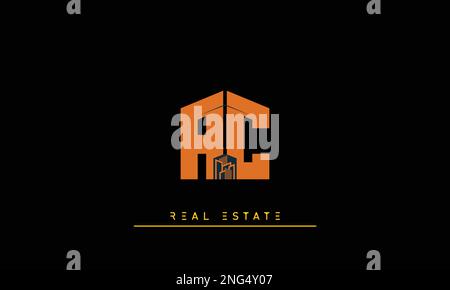 Real Estate letters Initials Monogram logo AC , CA Stock Vector