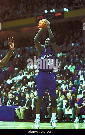 Basketball NBA Michael Jordan, Wahington Wizards in 200 Stock