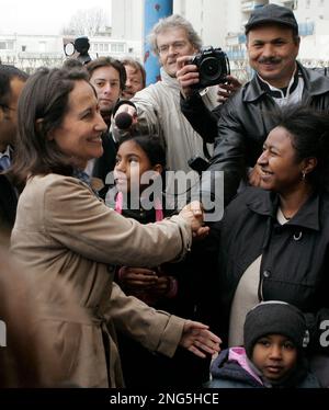 FILE ** French Socialist Presidential Candidate Segolene Royal.
