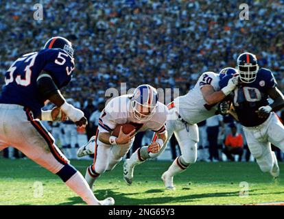 1980 Denver Broncos Football Player Tackle Dave Studdard Press Photo