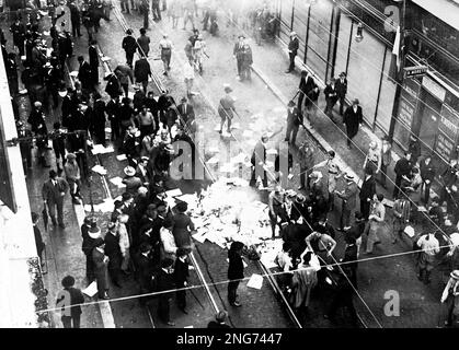 March on Rome 1922 From left to right: Italo Balbo, Benito Mussolini ...