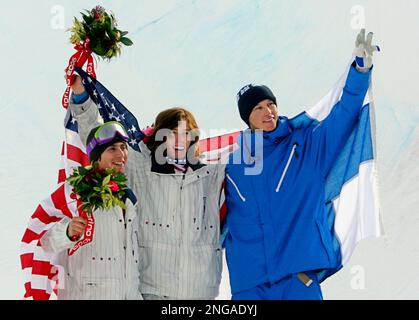 Feb 12, 2006; Bardonecchia, ITALY; XX Winter Olympics: SHAUN WHITE