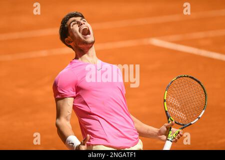 Carlos Alcaraz (Spain). Argentina Open 2023 Stock Photo - Alamy