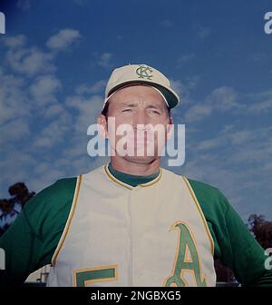 Alvin Dark, manager of the Kansas City Athletics, is seen in 1967. (AP  Photo Stock Photo - Alamy