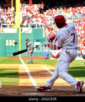 Kenny Lofton hits three-run homer on Opening Day 