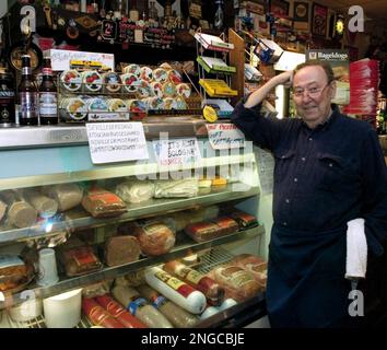 Jack Carl, owner of Two Cents Plain, a New York-style deli in St. Louis, is  shown at the deli Wednesday, March 9, 2005. Call it the big basketball  event. Call it the biggest sporting event of the year. Just don't call it  the Final Four. That's the message organizers
