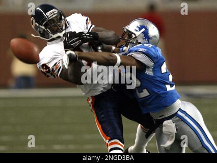 Chicago Bears wide receiver David Terrell (#83) catches the ball