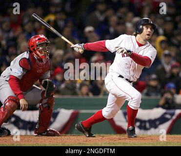 Boston Red Sox's Mark Bellhorn rounds the bases after hitting a