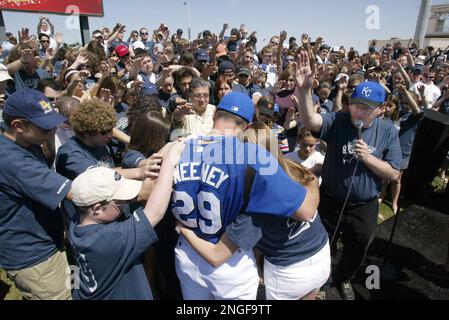 Surrounded by family, friends and teammates, Yordano Ventura laid