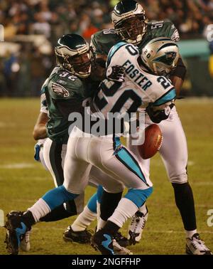 IKE REESE PHILADELPHIA EAGLES 2004 NFC CHAMPS ACTION SIGNED 8x10