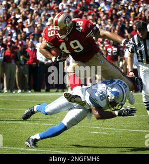 10 October 2004: Aaron Walker, TE, of San Francisco 49ers at