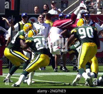 San Diego, United States. 16th Aug, 2003. Arizona Cardinals quarterback  Jeff Blake. The Cardinals defeated the Chargers, 16-13, in the NFL  preseason game at Qualcomm Stadium in San Diego, Calif. on Saturday