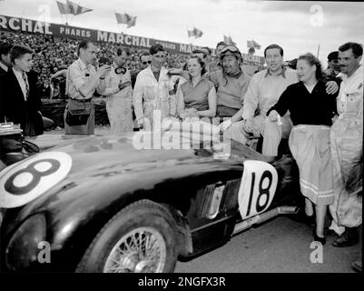 Tony Rolt. le Mans 1953 Stock Photo - Alamy