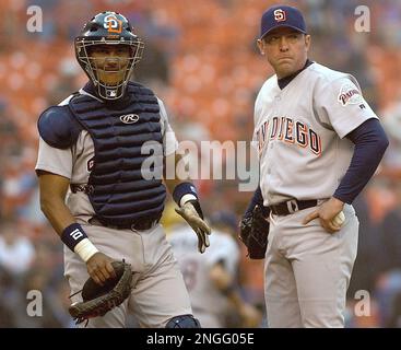 Todd Hundley of the Chicago Cubs during a 2002 MLB season game against the  Los Angeles Dodgers at Dodger Stadium, in Los Angeles, California. (Larry  Goren/Four Seam Images via AP Images Stock